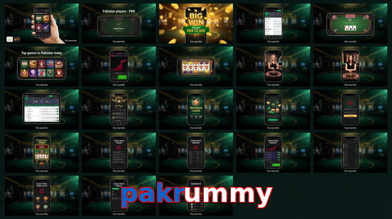 Main screen of Pakrummy bet page for PK players
